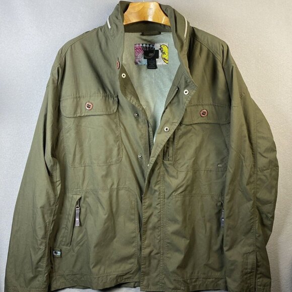 686 Scandal And A Half Jacket Womens XL Lightweight Retractable Hood Micha Akira - Picture 1 of 16